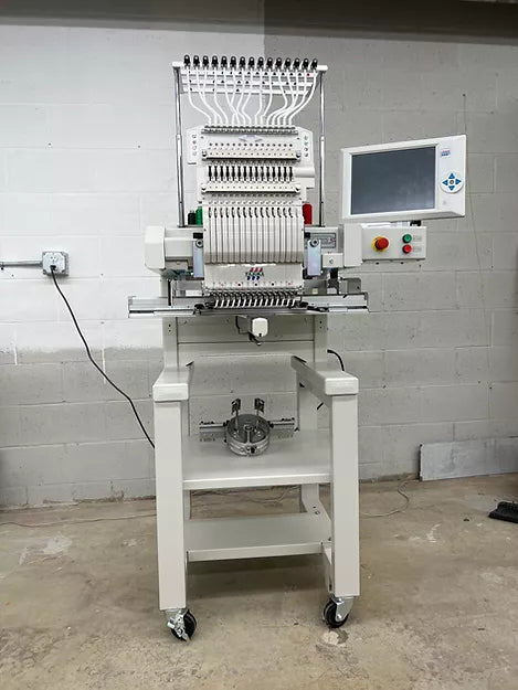 Independent Vinyl and Screen LLC tajima 15 thread needle embroidery machine