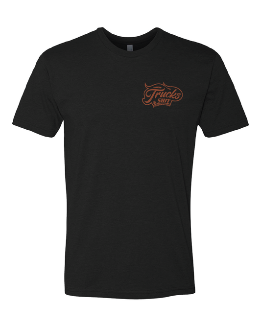 TNS Distressed Flame T Shirt Independent Vinyl & Screen