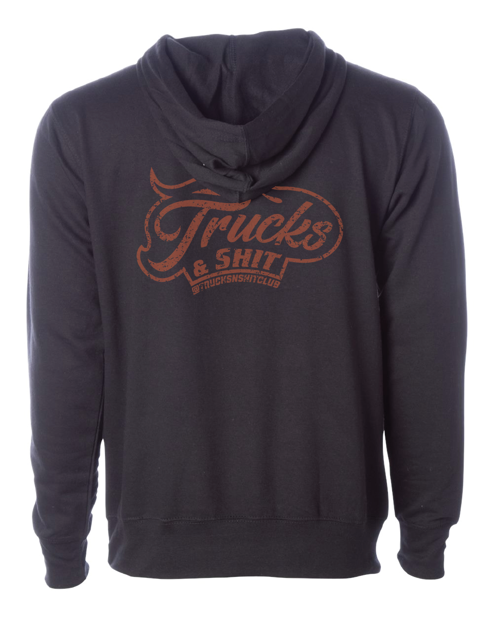 TNS Distressed Flame Hoodie