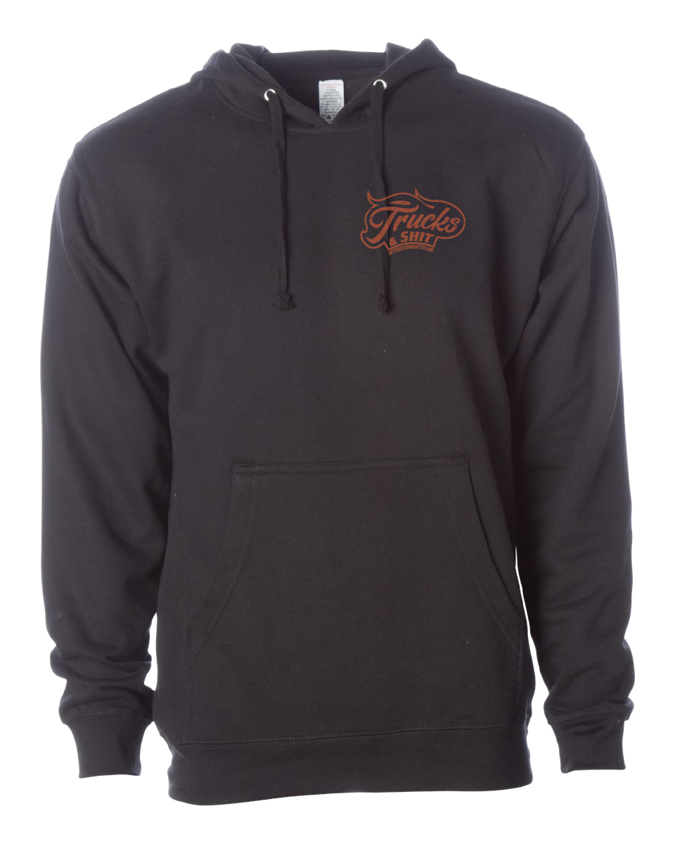 TNS Distressed Flame Hoodie